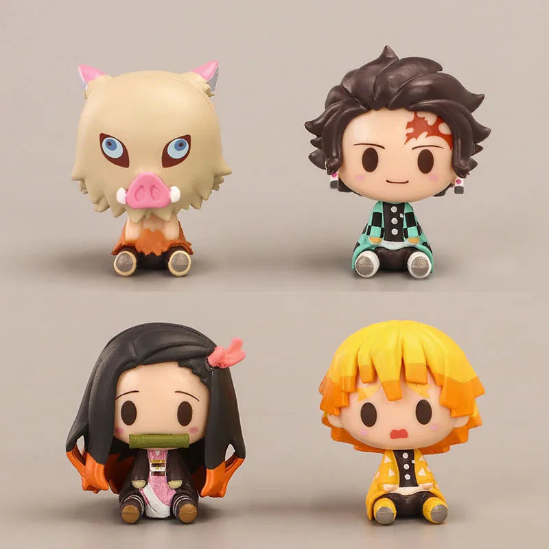 Mini Figure Chibi – Demon Slayer – 6 cm – PVC