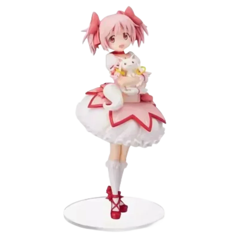 Action Figure Madoka Kaname – Puella Magi Madoka Magica – 17 cm – PVC