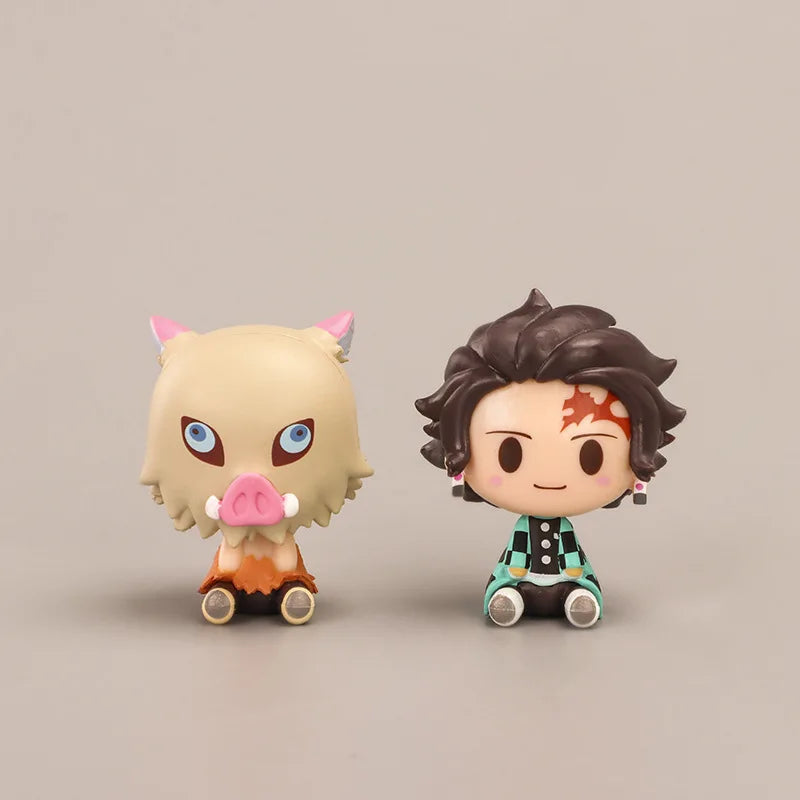 Mini Figure Chibi – Demon Slayer – 6 cm – PVC