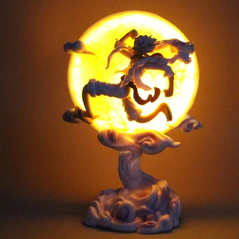 Action Figure Monkey D. Luffy Gear 5 – One Piece – Versione 1 – 18 cm – PVC