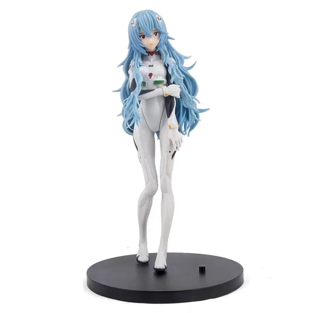 Action Figure Rei Ayanami – Versione 2 – Neon Genesis Evangelion – 17 cm – PVC