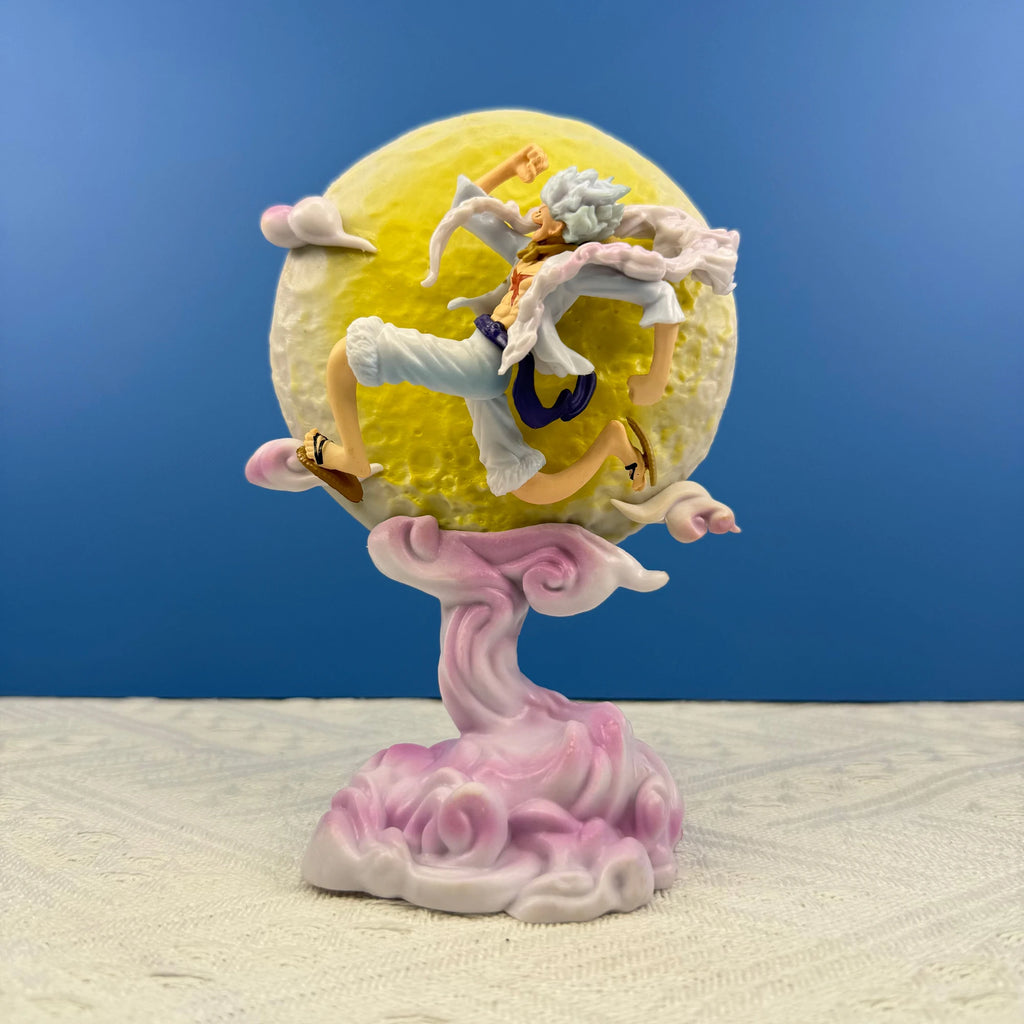 Action Figure Monkey D. Luffy Gear 5 – One Piece – Versione 1 – 18 cm – PVC