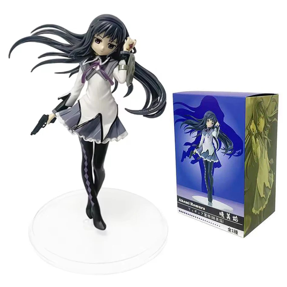 Action Figure Homura Akemi – Puella Magi Madoka Magica – 17 cm – PVC