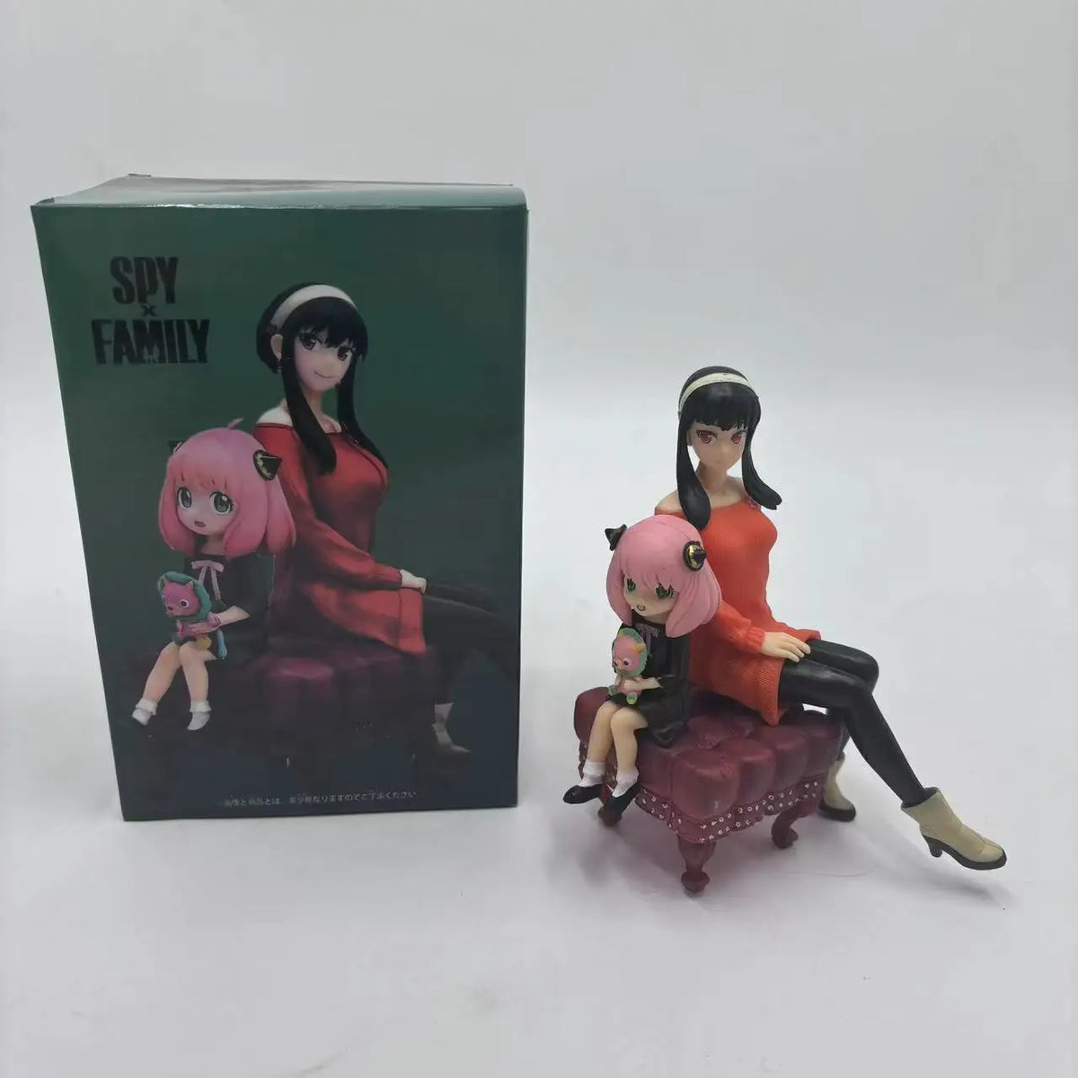 Action Figure Anya & Yor Forger – Spy x Family – 15 cm – PVC